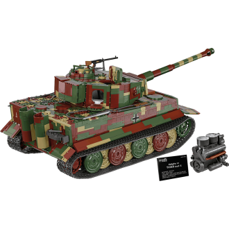 Německý tank PzKpfw VI TIGER Ausf. E COBI 2807 - Executive Edition WWII 1:12