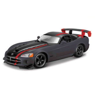 Bburago Dodge Viper SRT10 ACR šedo-černé 1:24