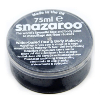 Snazaroo barva na obličej 75 ml. - Černá