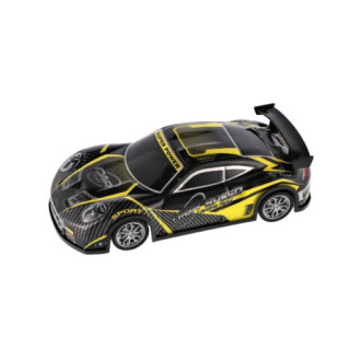 RC Žluté závodní auto na dálkové ovládání, 20cm