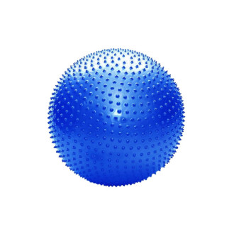 Gymnastický míč Yoga Massage Ball, modrý, 45 cm