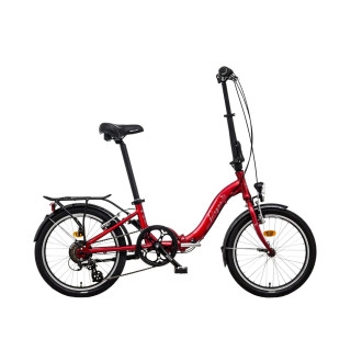Skládací kolo LIBERTY PEGAS 7spd 20" 2026 červené