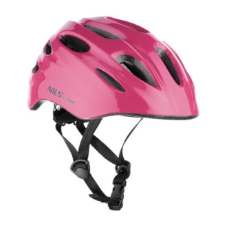 Helma s blikačkou NILS Extreme MTW01 růžová vel. XS (44-48)
