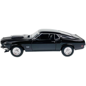Welly Ford Mustang Boss 429, 1969, černý 1:24