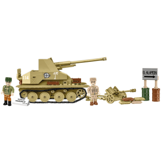 Cobi 3131 II WW German tank destroyer Sd.Kfz. 139 MARDER III, 1:35, 486 kostek