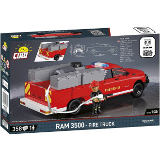 Cobi 24612 RAM 3500 Hasiči, 1:35, 358 kostek