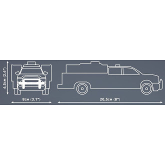 Cobi 24612 RAM 3500 Hasiči, 1:35, 358 kostek