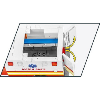 Cobi 24609 RAM 3500 Ambulance, 1:35, 295 kostek