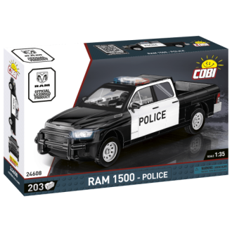 Cobi 24608 RAM 1500 Policie, 1:35, 203 kostek