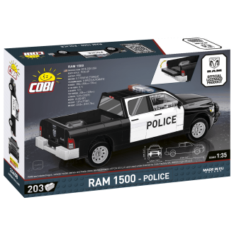 Cobi 24608 RAM 1500 Policie, 1:35, 203 kostek