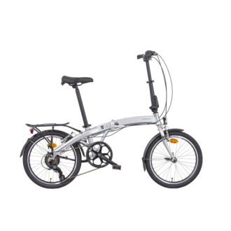 Skládací kolo LIBERTY HYPERION 7spd 20" 2026 stříbrné