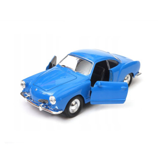 Welly Volkswagen Karmann Ghia Coupe, modré 1:34