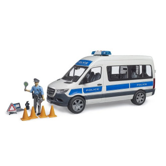 Bruder 2683 Sprinter Policejní zásahové vozidlo s panačkem a majákem