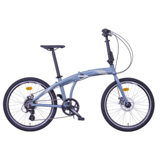 LIBERTY Skládací kolo HYPERION 7spd 24", hydraulické brzdy, 2026 šedé