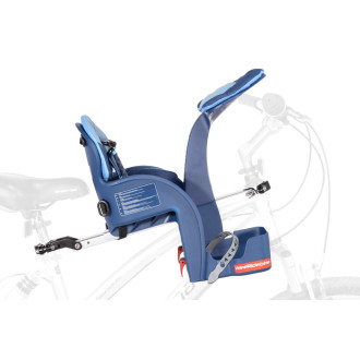 Cyklosedačka WeeRide SafeFront Deluxe, Modrá