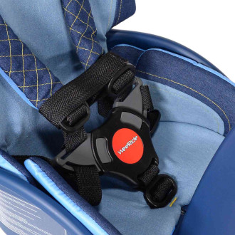 Cyklosedačka WeeRide SafeFront Deluxe, Modrá