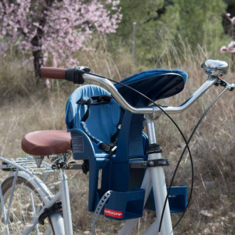 Cyklosedačka WeeRide SafeFront Deluxe, Modrá