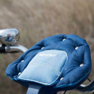 Cyklosedačka WeeRide SafeFront Deluxe, Modrá