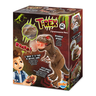 Buki, RC T-Rex chodící, se světelnými a zvukovými efekty