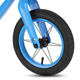 Nils Fun RB901 Dětské odrážedlo 12", pumpovatelné kola s LED, modré