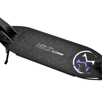 Koloběžka NILS Extreme HM124T s kotoučovou brzdou, fialová
