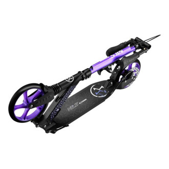 Koloběžka NILS Extreme HM124T s kotoučovou brzdou, fialová