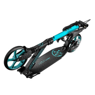 Koloběžka NILS Extreme HM124T s kotoučovou brzdou, tyrkysová