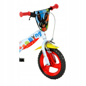 Dino Bikes Dětské kolo Králíček Bing, bílé, 12"