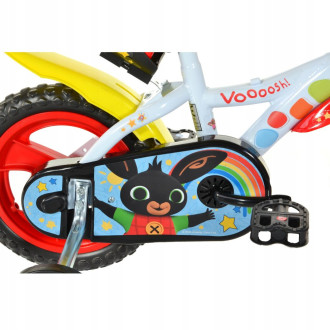 Dino Bikes Dětské kolo Králíček Bing, bílé, 12"