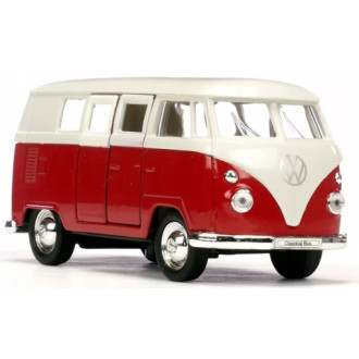 Welly Volkswagen 1963 T1 Bus (red) 1:34