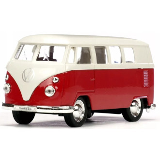 Welly Volkswagen 1963 T1 Bus (red) 1:34