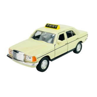 Welly Mercedes-Benz E-Class 230E cream Taxi, 1:34-39