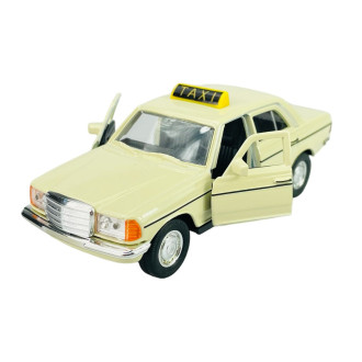 Welly Mercedes-Benz E-Class 230E cream Taxi, 1:34-39
