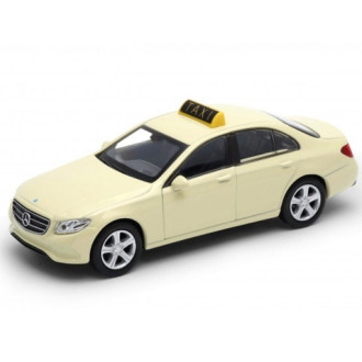 Welly Mercedes Benz 2016 E-Class TAXI cream, 1:34-39