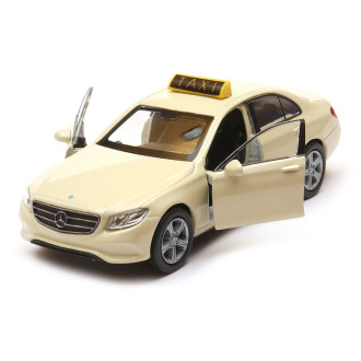 Welly Mercedes Benz 2016 E-Class TAXI cream, 1:34-39