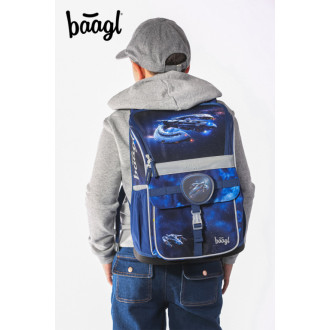 BAAGL Školní aktovka Zippy Vesmírná loď