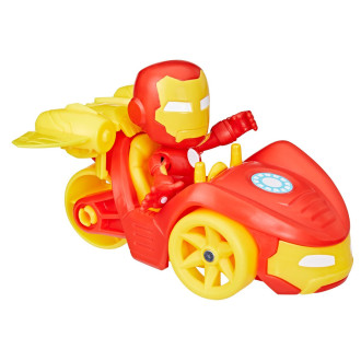 Hasbro Iron man s vozidlem, 19x22x8cm