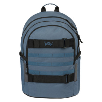 BAAGL Školní batoh Skate Dust Blue