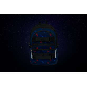 BAAGL SET 3 Skate Indigo: batoh, penál, sportovní taška