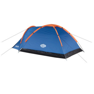 Turistický stan NILS Camp NC6010 Hiker, 2 osoby, modrý