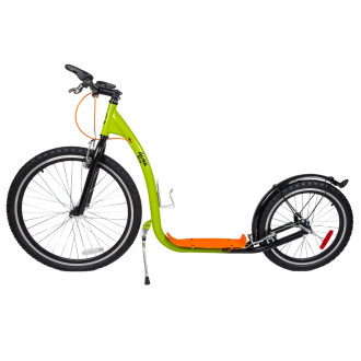 Koloběžka Acra Joy Racer, 26/20, zeleno-oranžová
