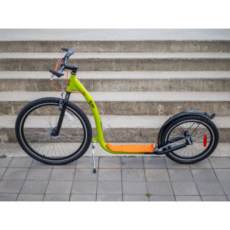 Koloběžka Acra Joy Racer, 26/20, zeleno-oranžová