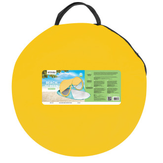 Samorozkládací paravan Spokey STRATUS, UV40, žlutý