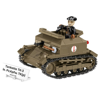 Cobi 2658 II WW Tankette TK-3, 1:28, 323 kostek