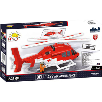Cobi 26629 Bell 429 Letecká záchranka, 1:48, 248 kostek