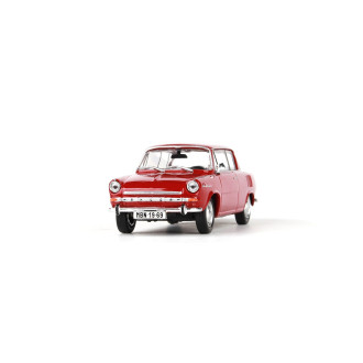 Abrex Škoda 1100MBX (1969) Červená Rubínová 1:43
