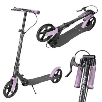 NILS Extreme HM183 Skládací koloběžka, růžová