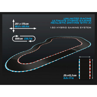 Autodráha Carrera Hybrid 50001 Speedway to Hell