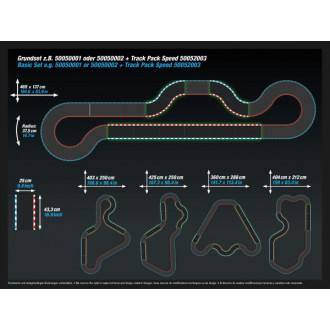 Rozšíření Carrera Hybrid 52001 Track Pack 1