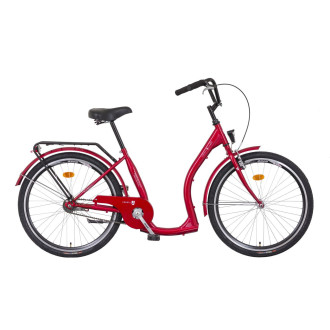 LIBERTY Jízdní kolo pro seniory COMFY 1spd. 26" 2026 červené